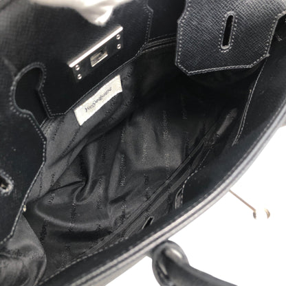 Yves Saint Laurent Turn Lock Handbag Black Vintage 74yryb