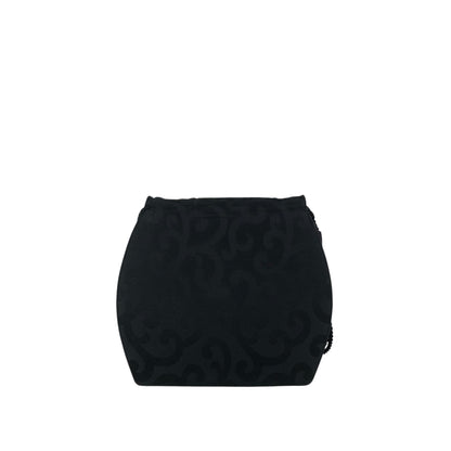 Yves Saint Laurent YSL Logo Shoulder bag Black Vintage dw4znj