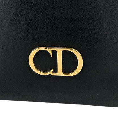 Christian Dior CD Logo Shoulder bag Black Vintage 73xp73