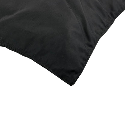 PRADA Tessuto Triangle Logo Handbag Totebag Black Vintage crng7f