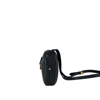 Christian Dior CD Logo Shoulder bag Black Vintage utsbka