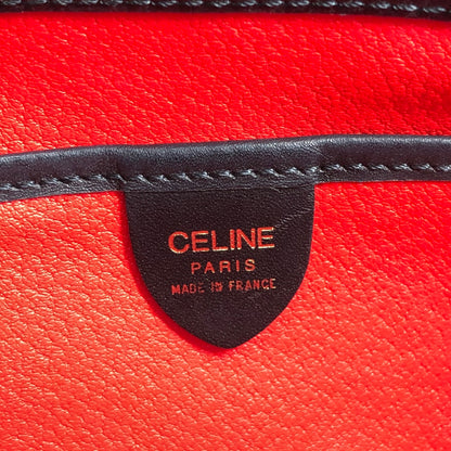 CELINE Toggle Clasp Shoulder bag Black Vintage dfgr6w