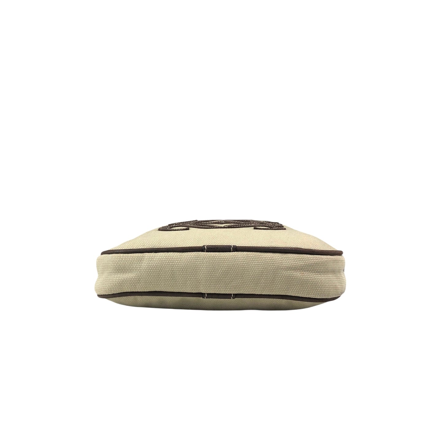 LOEWE Anagram Shoulder bag Beige Vintage skbtbz