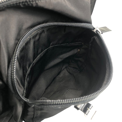 PRADA Triangle Logo Shoulder bag Black Vintage mv3hns
