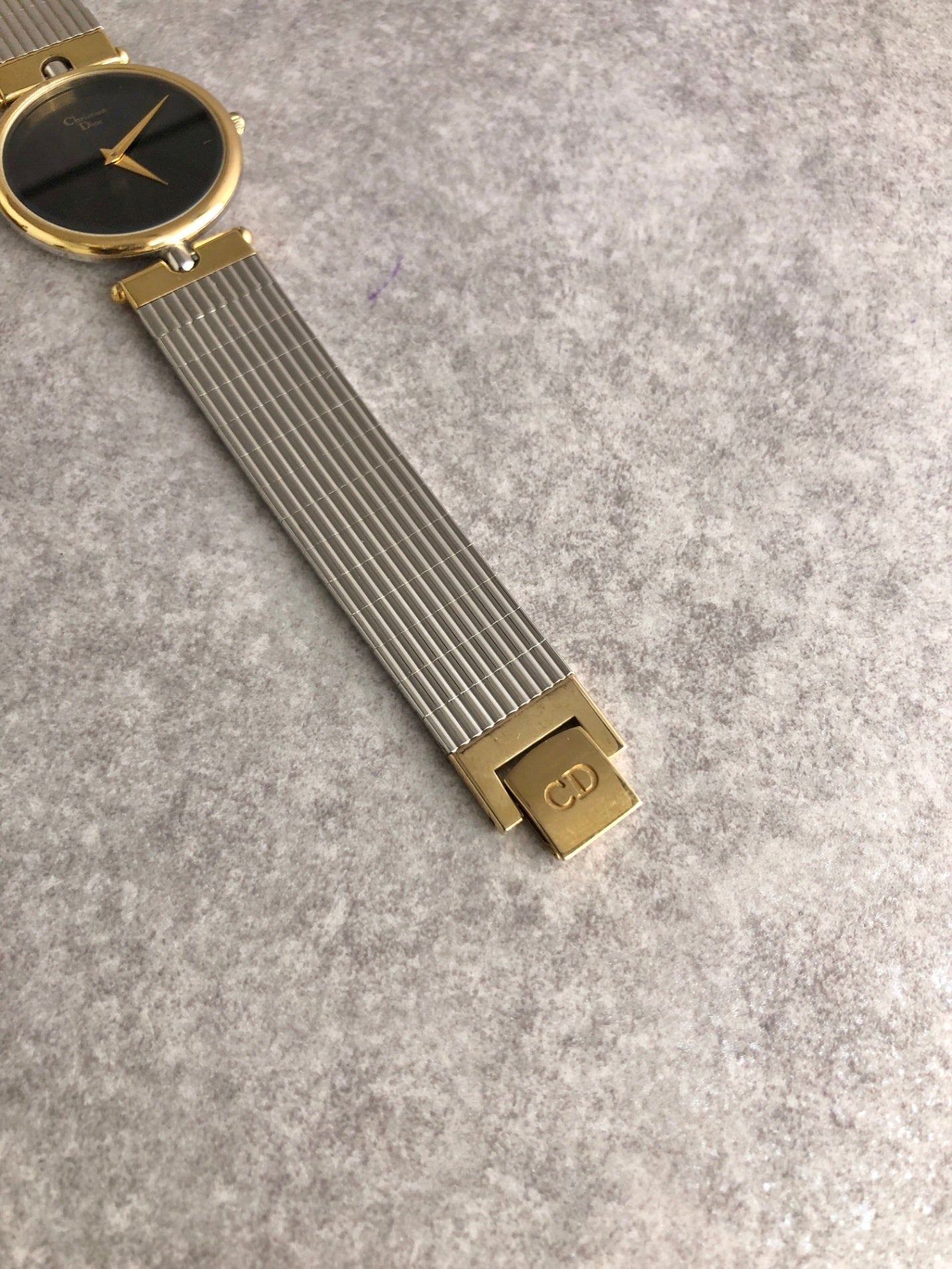 Christian Dior Quartz Watch Silver 3026 Vintage ac3s4v