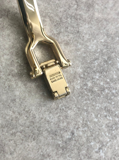 Yves Saint Laurent YSL Logo Watch Gold 40th Anniversary Vintage bn7auu