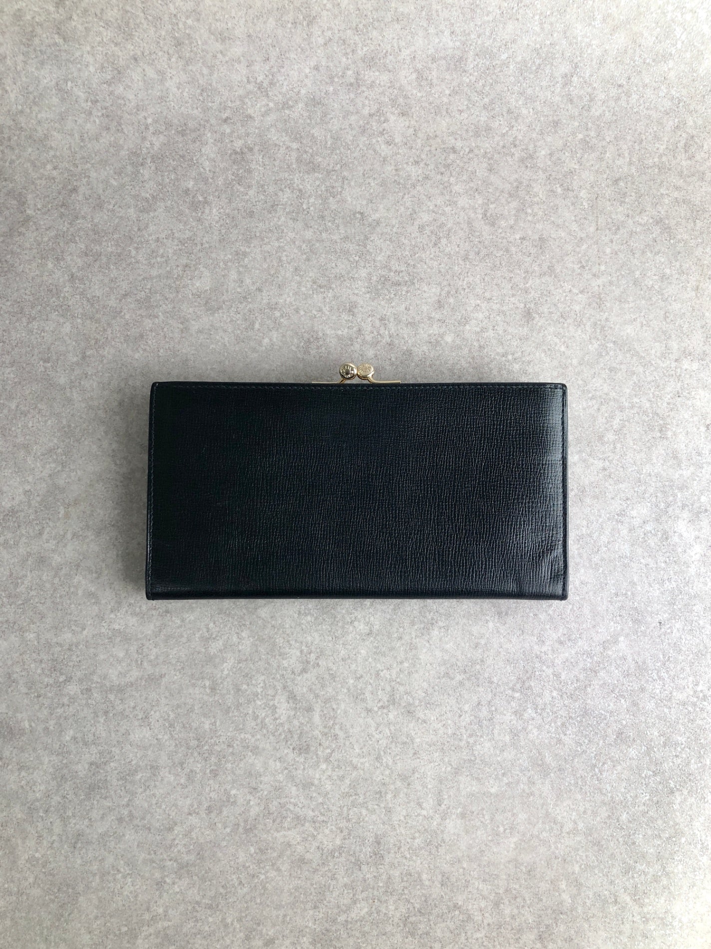 CELINE Circle Long Wallet Black Vintage eb8j2d