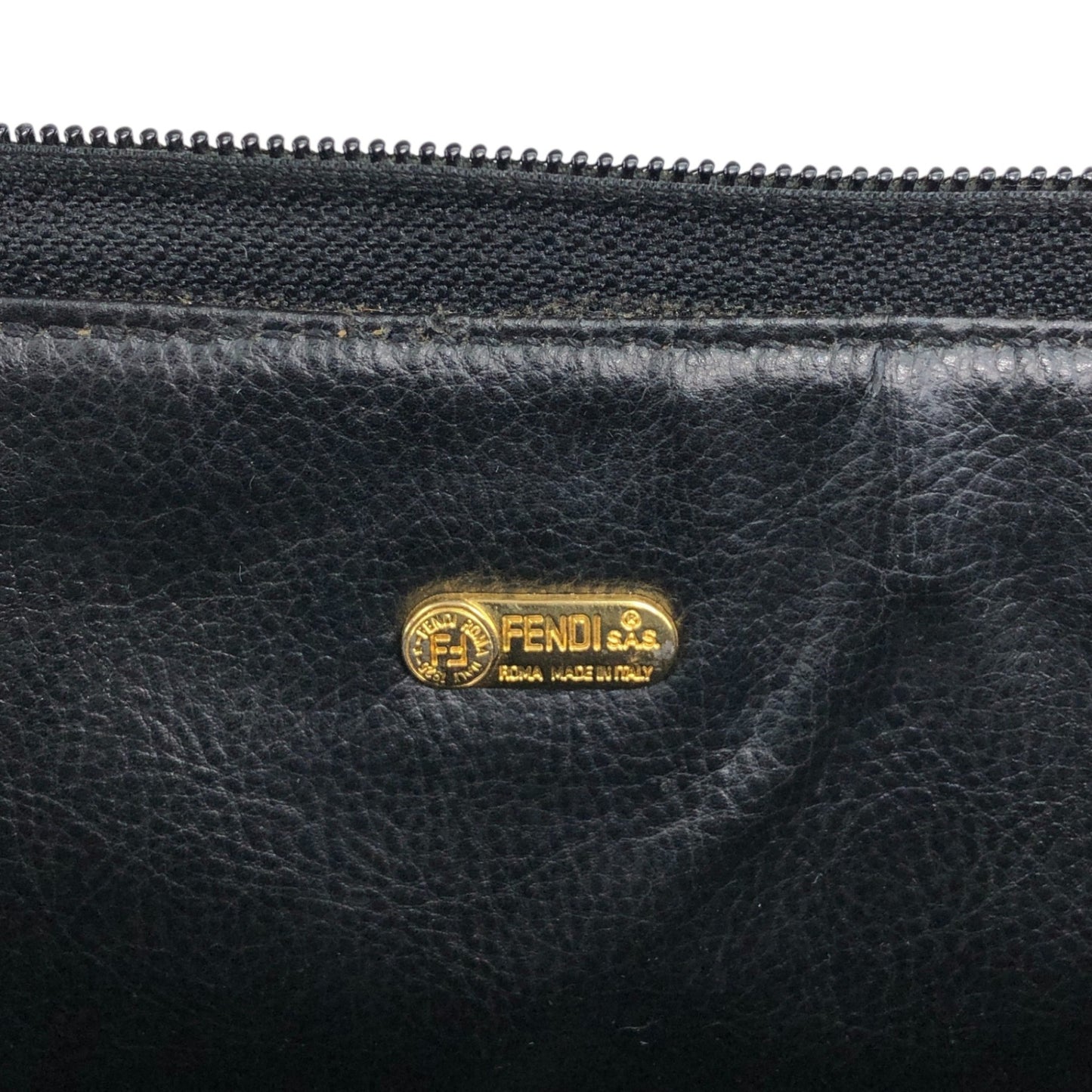 FENDI Pecan Two-way Small Boston bag Shoulder bag Brown Vintage sd4x4i