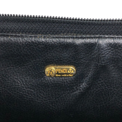 FENDI Pecan Two-way Small Boston bag Shoulder bag Brown Vintage sd4x4i