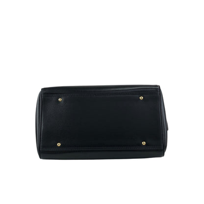 CELINE Two-way Small Boston bag Shoulder bag Black Vintage mh45yy