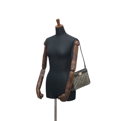 Christian Dior Trotter Logo 單肩包 海軍藍 復古 thm6uu