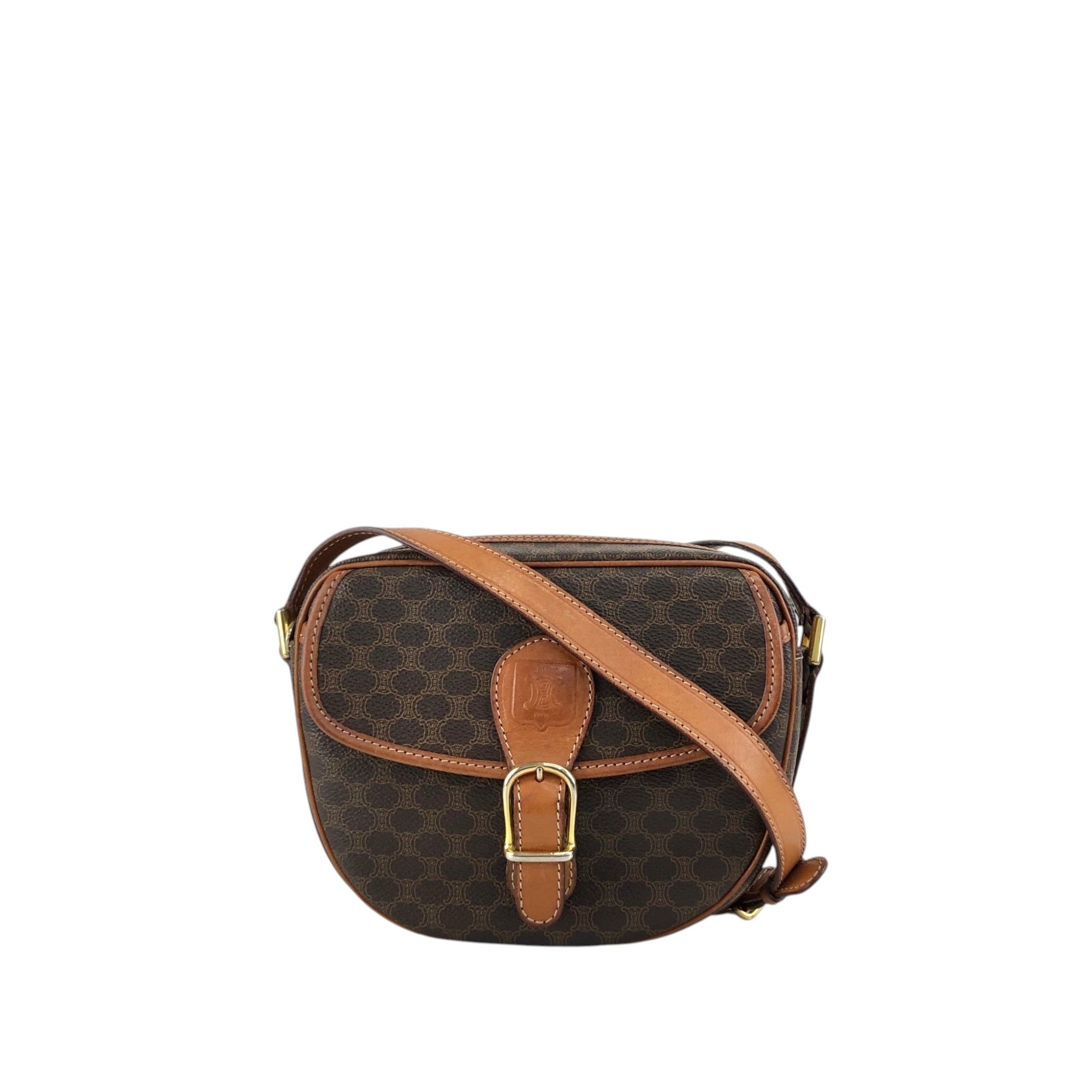 Vintage shoulder bag archive sullen ブラウン Vintageshop solo - The best shop in Old CELINE and High brand bags