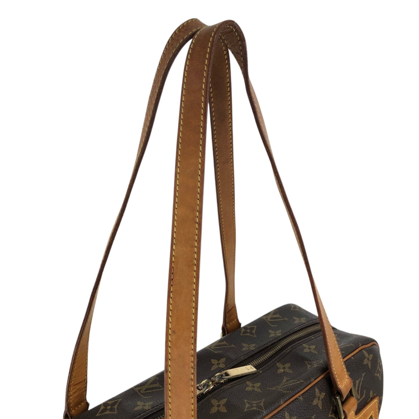LOUIS VUITTON Monogram Totebag Brown Vintage su5r5b
