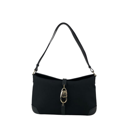 GUCCI Jackie Shoulder bag Black Vintage 8e828u