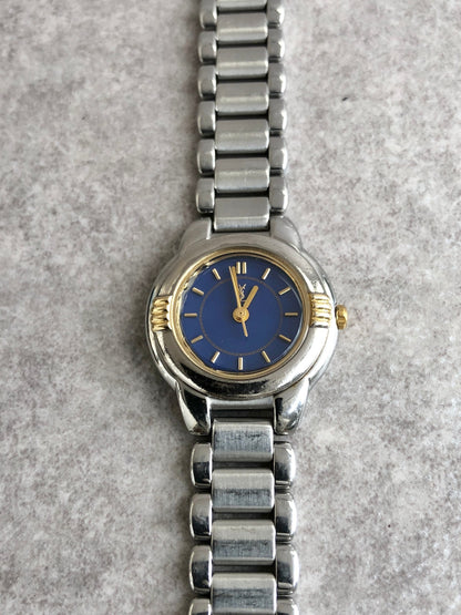 Yves Saint Laurent Quartz Watch Silver 5930-F91474 Vintage jwpxz8