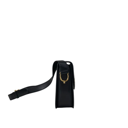 CELINE Triomphe Shoulder bag Black Vintage hvk6su