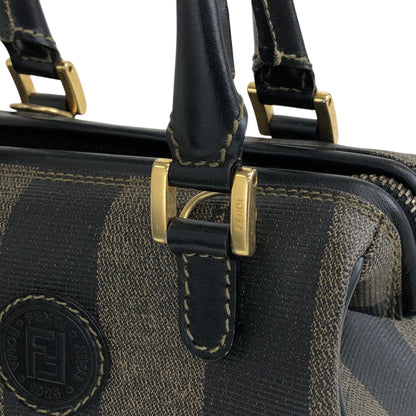 FENDI Pecan Logo Two-way Handbag Shoulder bag Brown Vintage bhyk7a