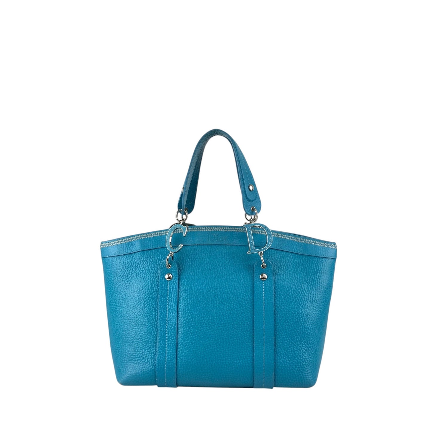 Christian Dior  Handbag Light Blue Vintage ys2yth