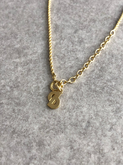 Christian Dior CD Logo Necklace Gold Vintage gsh6yh