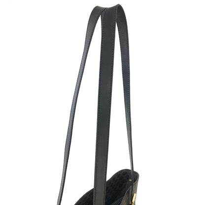 CELINE Macadam Leather Totebag Black Vintage gkmcp7
