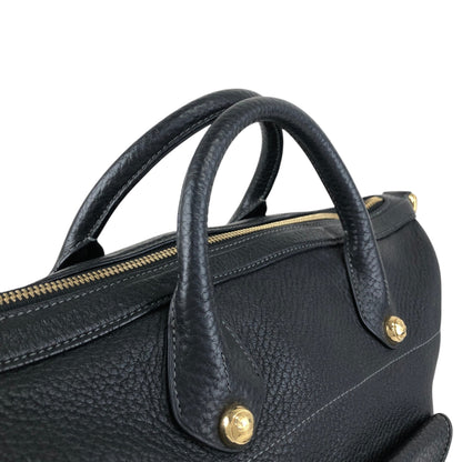 LOEWE Anagram Two-way Handbag Shoulder bag Black Vintage 2n8mxe