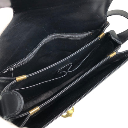 CELINE Blason Shoulder bag Black Vintage a6pwvz