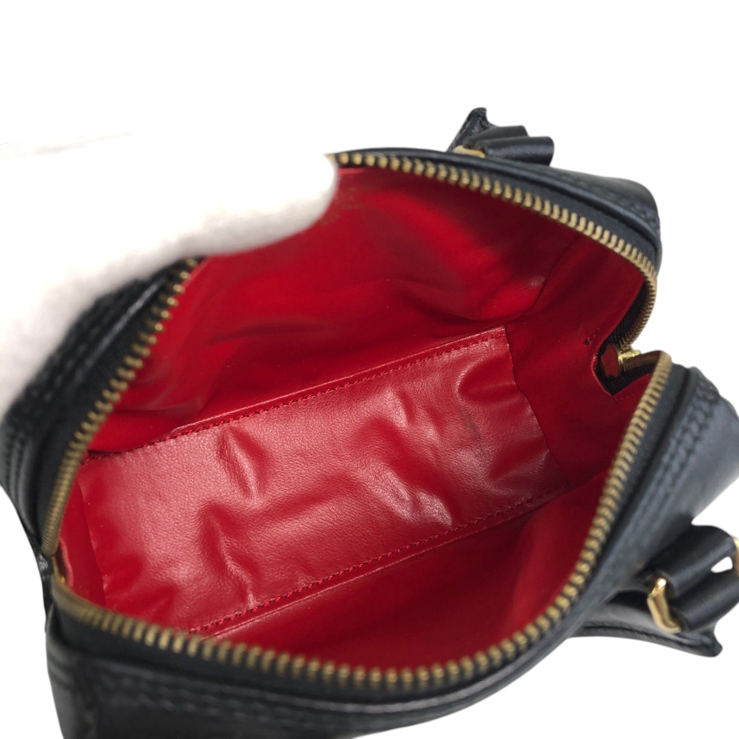 CELINE Two-way Small Boston bag Shoulder bag Black Vintage xd3b63