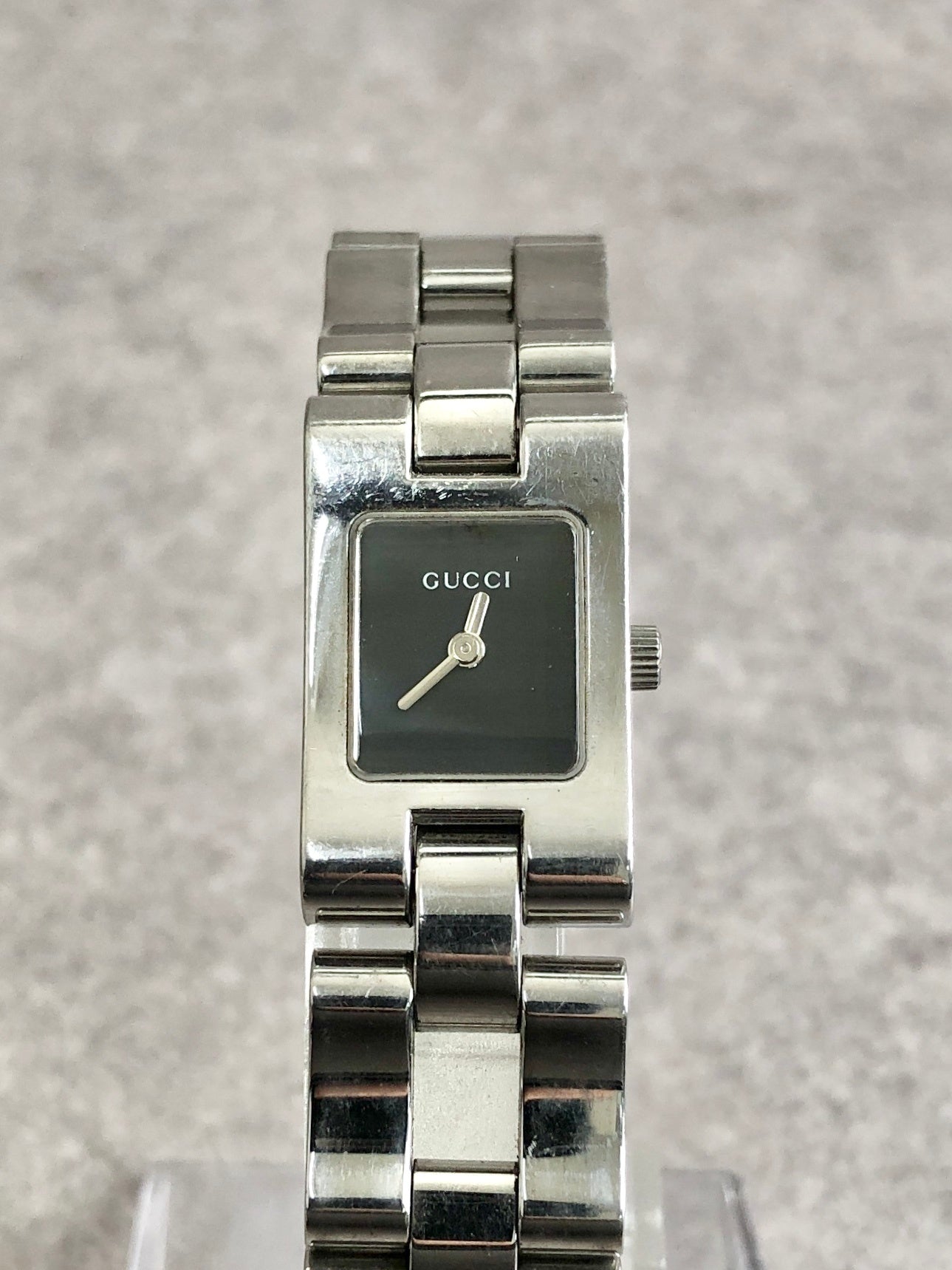 GUCCI Quartz Watch Silver 2305L Vintage b3kz6g