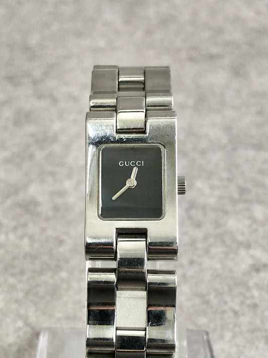 GUCCI Quartz Watch Silver 2305L Vintage b3kz6g