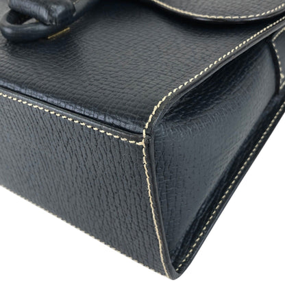 LOEWE Turn Lock Shoulder bag Navy Vintage spwcd3