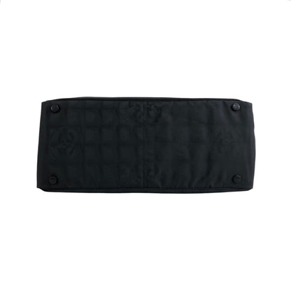 CHANEL New Travel Line Totebag Black Vintage j88xfn