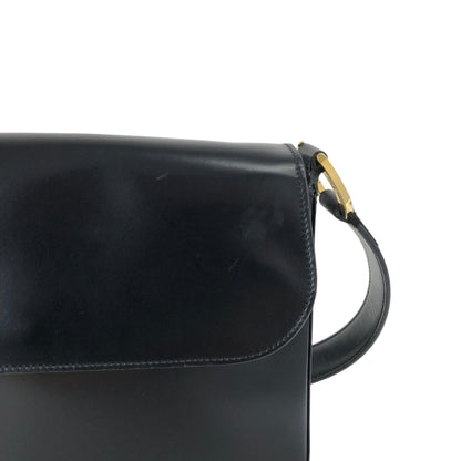 Christian Dior Logo Shoulder bag Black Vintage n2ss5w