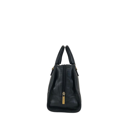 LOEWE Amazona28 Anagram Handbag Boston bag Black Vintage bda233