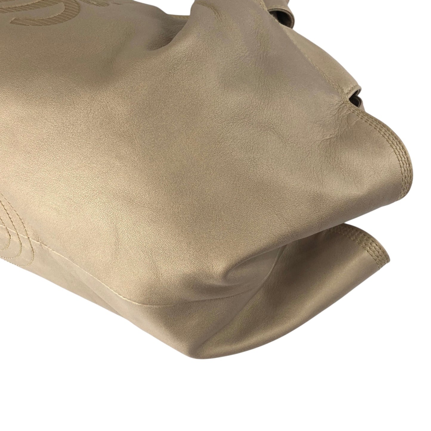 LOEWE Anagram Handbag Gold Vintage ybf3f8