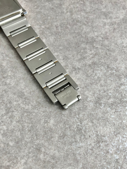 Yves Saint Laurent Quartz Watch Silver Vintage 4625-E68621 TA b22nty