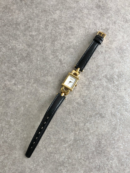 GUCCI Quartz Watch Gold 1800L Vintage wu52cy