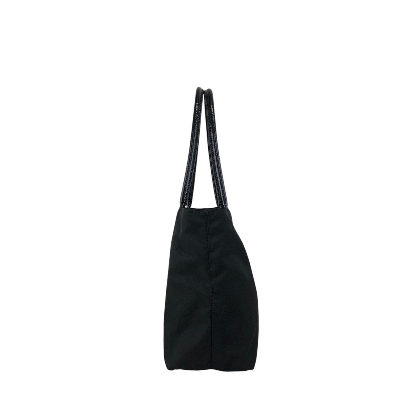PRADA Tessuto Triangle Logo Totebag Black Vintage 3j825h