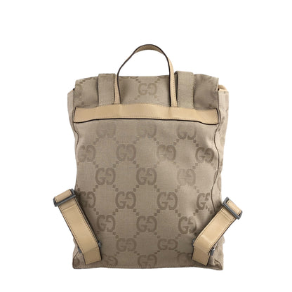 GUCCI GG Pattern Backpack Beige Vintage pyhijz