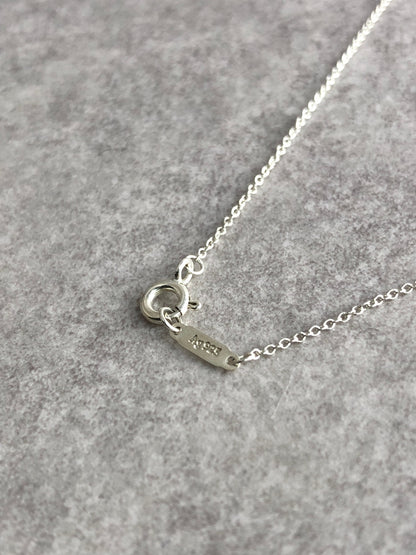 Tiffany & Co. SILVER925 Necklace Silver Vintage twdi2t