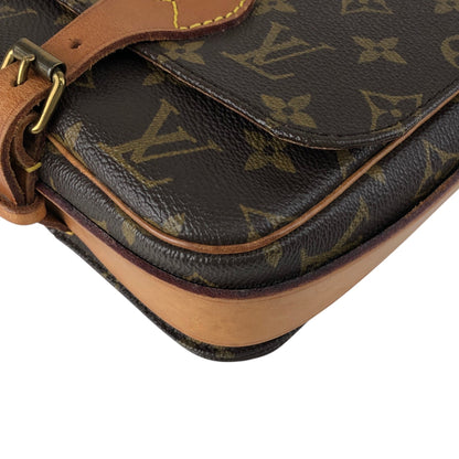 LOUIS VUITTON Monogram Shoulder bag Brown M51254 Vintage g6r5tz