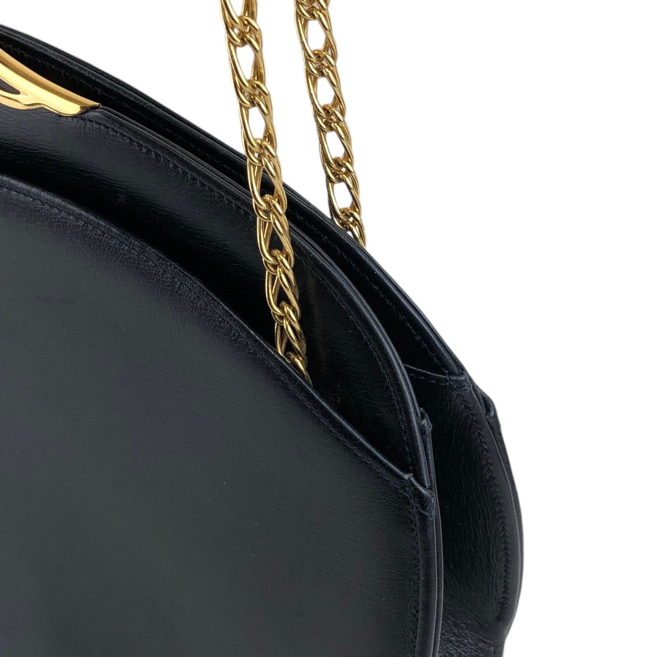 Cartier Chain Shoulder bag Navy Vintage i6kwpc