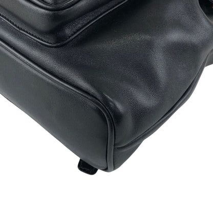 GUCCI Bamboo Backpack Black Vintage tfjt8e