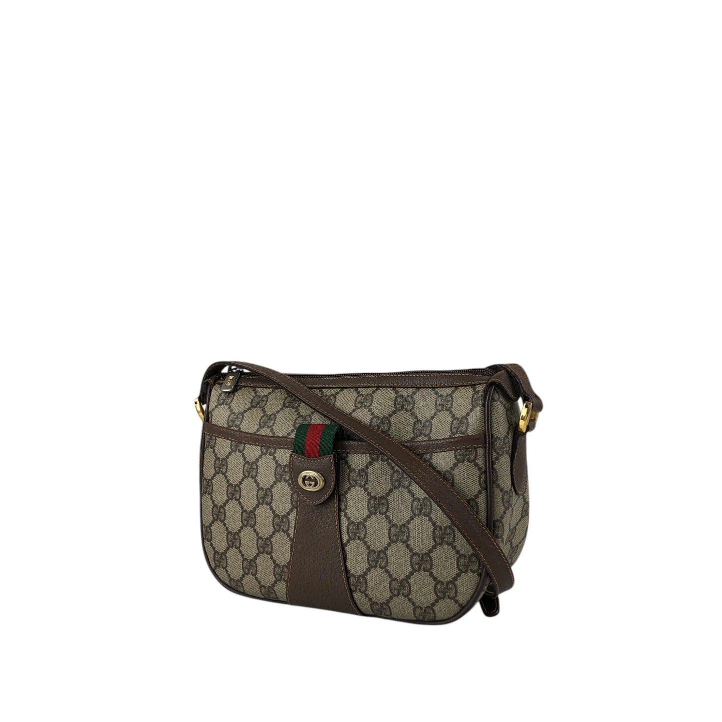 GUCCI Sherry Line Shoulder bag Beige Vintage wwyvj3