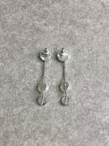 Christian Dior Pierced Silver Vintage 23jygt