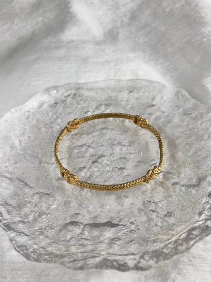 Christian Dior Bracelet Gold Vintage vh5yfe