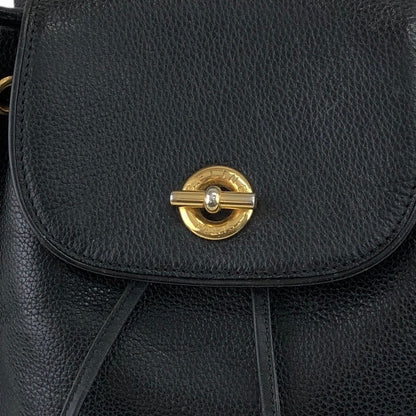 CELINE Toggle Clasp Backpack Black Vintage u7henu
