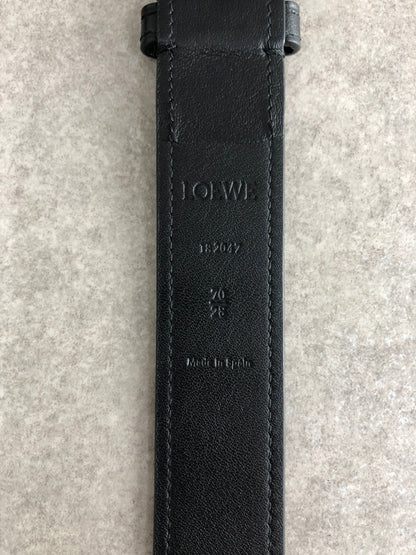 LOEWE Anagram Belt Black Vintage mfjw67