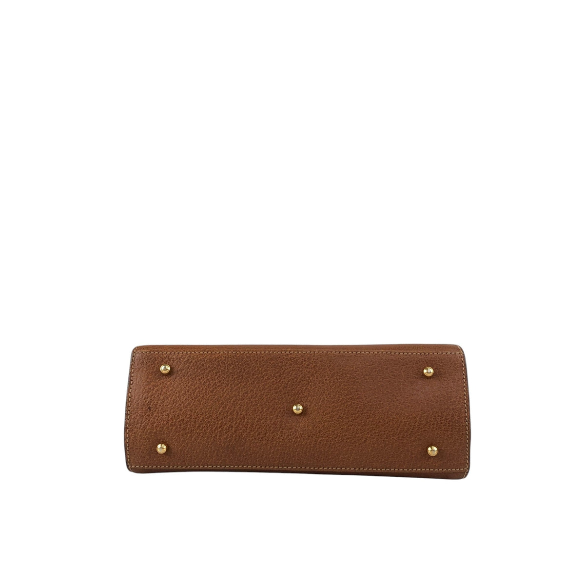 GUCCI Two-way Handbag Shoulder bag Brown Vintage 8xrv5h