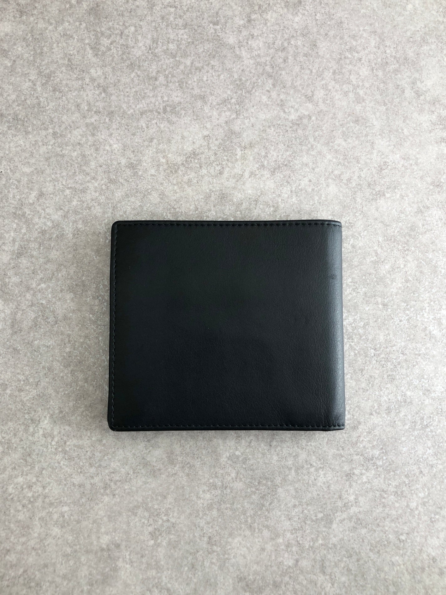 Christian Dior Logo Folded Wallet Black Vintage wafc3a