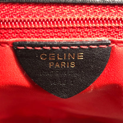 CELINE Starball Handbag Black Vintage yfnu6f
